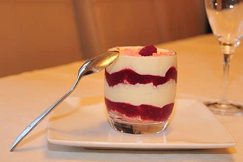 recette d'un tiramisu au fruit rouge