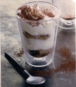 Tiramisu pour diabétiques