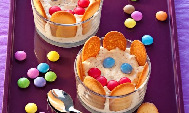 Dessert pour enfants : le Tiramisu Smiley